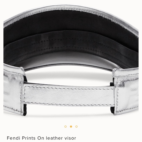 Fendi Print Leather Visor - Nicki Minaj x Fendi main image 8